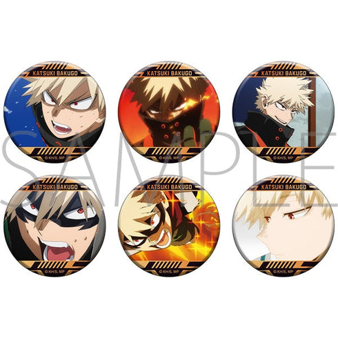 『僕のヒーローアカデミア』缶バッジコレクション/爆豪 勝己【BOX】